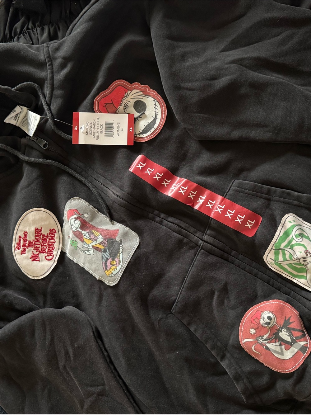 Nightmare Before Christmas zip up jacket